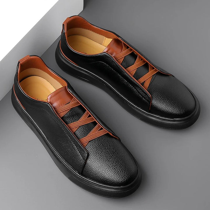 Carron Crest Leather Sneaker