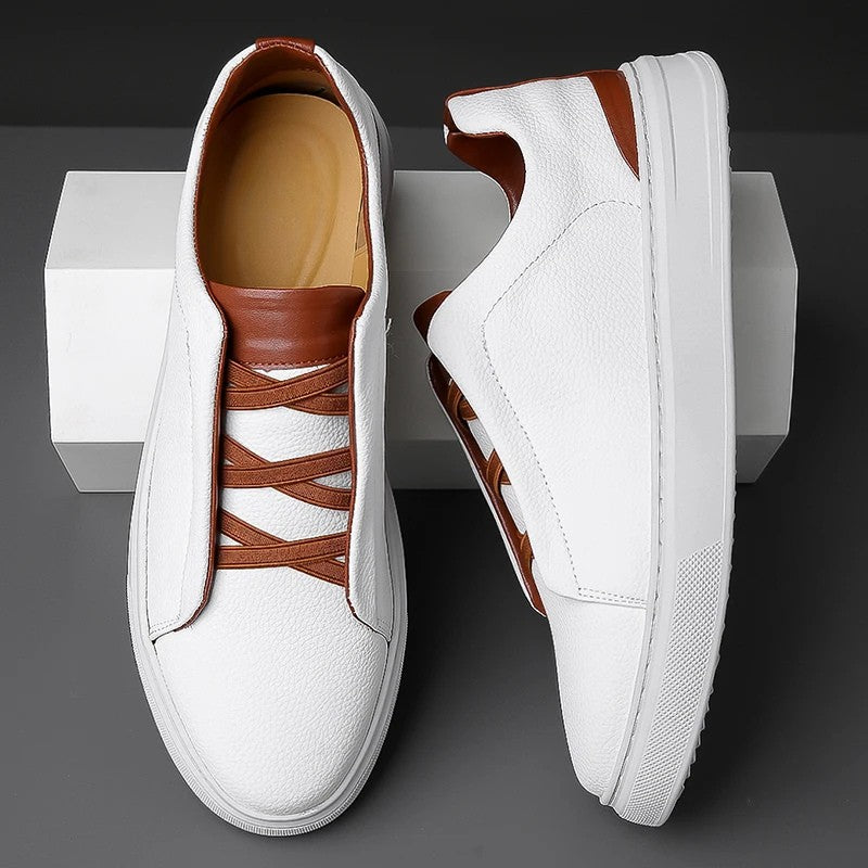 Carron Crest Leather Sneaker