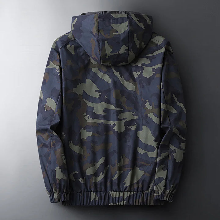 Camo Defender Lightweight Hooded Jacket