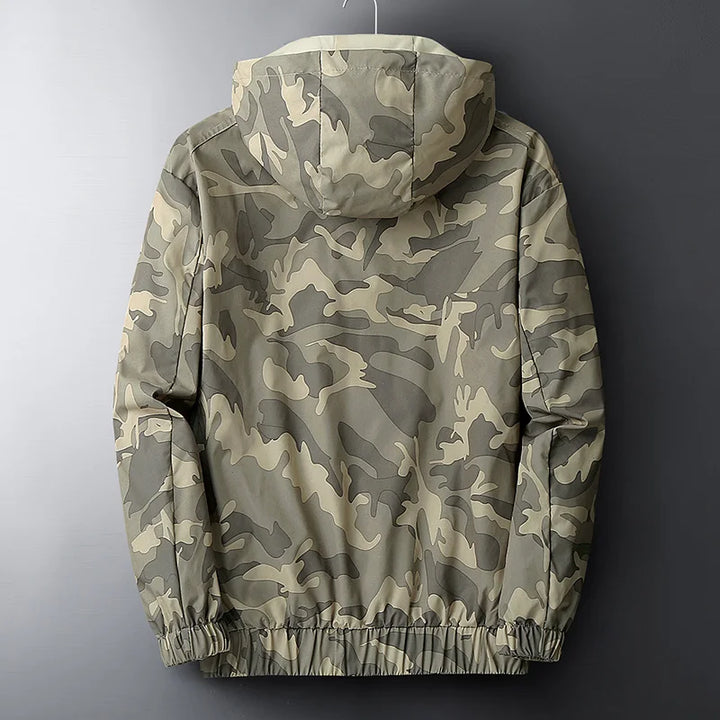 Camo Defender Lightweight Hooded Jacket
