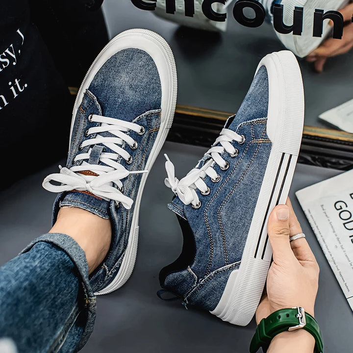 Threadline Denim Drift Sneaker