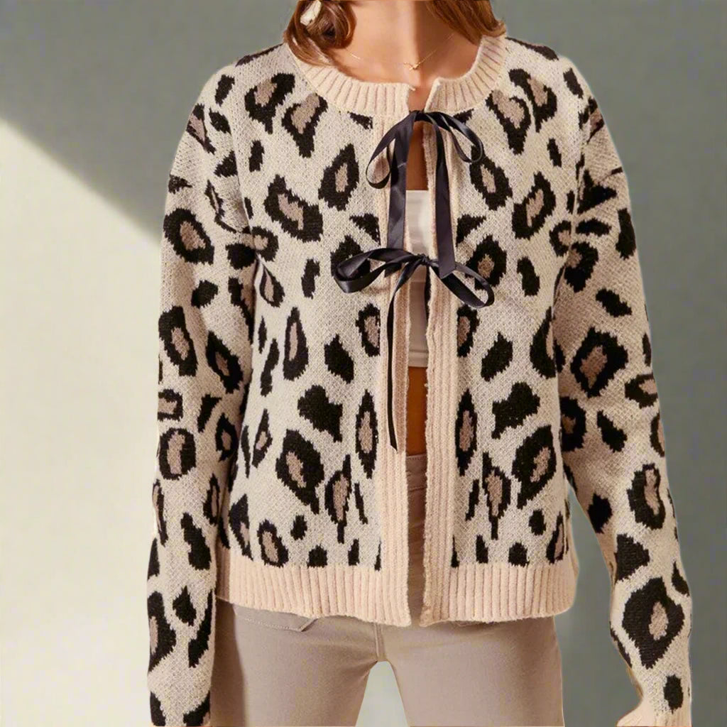 Savanna Muse Leopard Cardigan