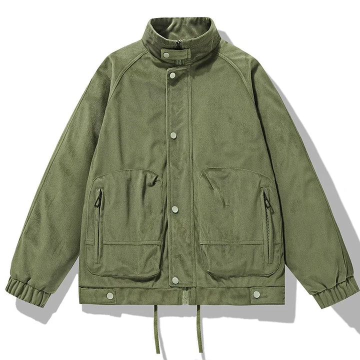 Canyon Bluff High-Collar Coat
