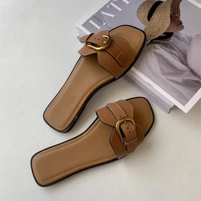 Zappi Buckle Slippers