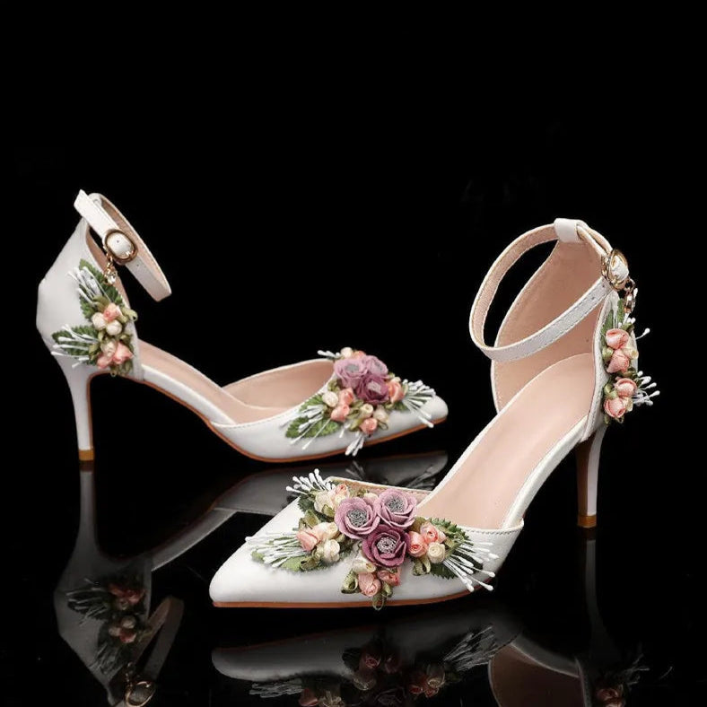 Venetian Petal Floral Stiletto