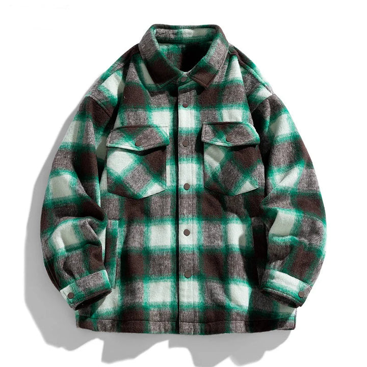 Gridlock Reign Oversized Flannel