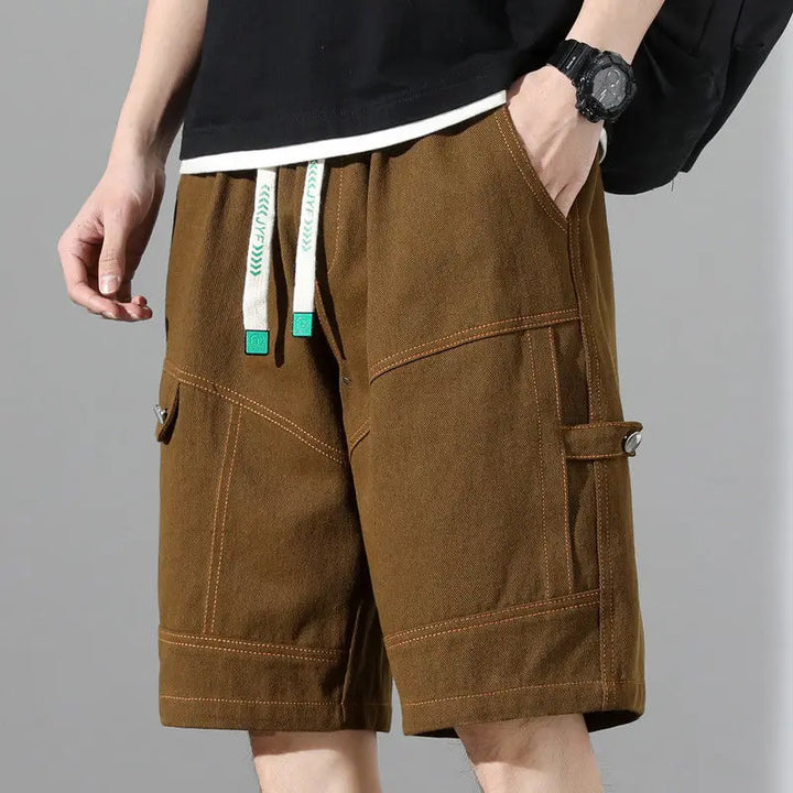 Motive Cargo Patchwork Shorts