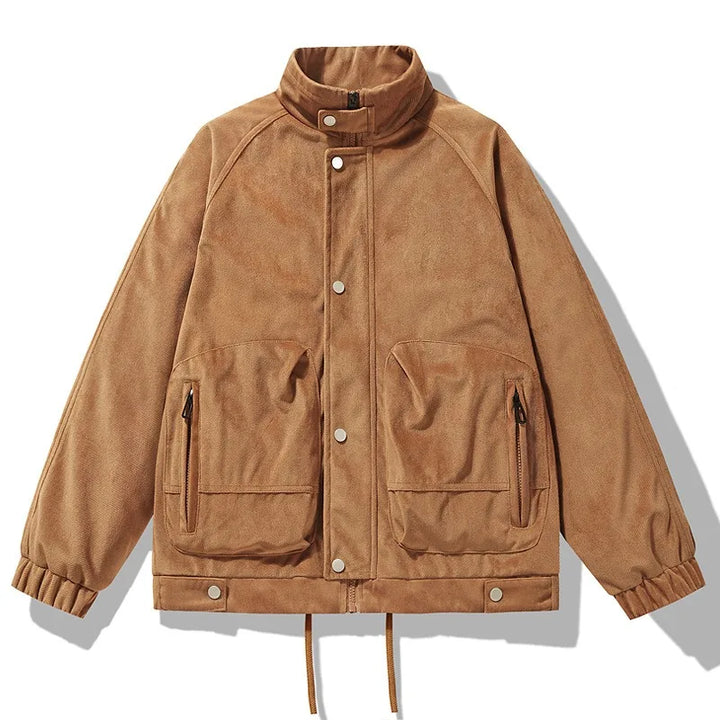 Canyon Bluff High-Collar Coat