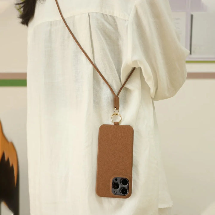 Buckle & Grain Leather Case