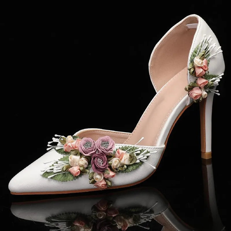 Venetian Petal Floral Stiletto