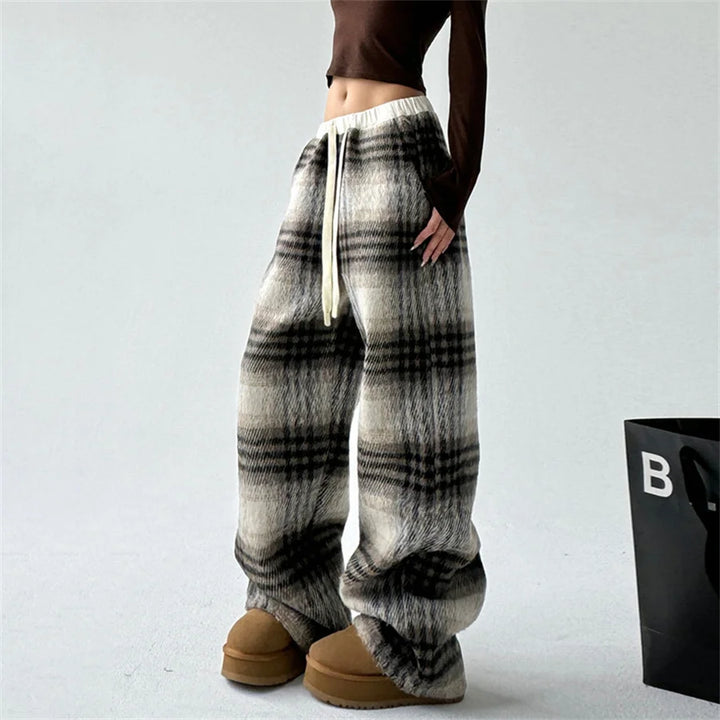 Dovetail Oversize Plaid Pants