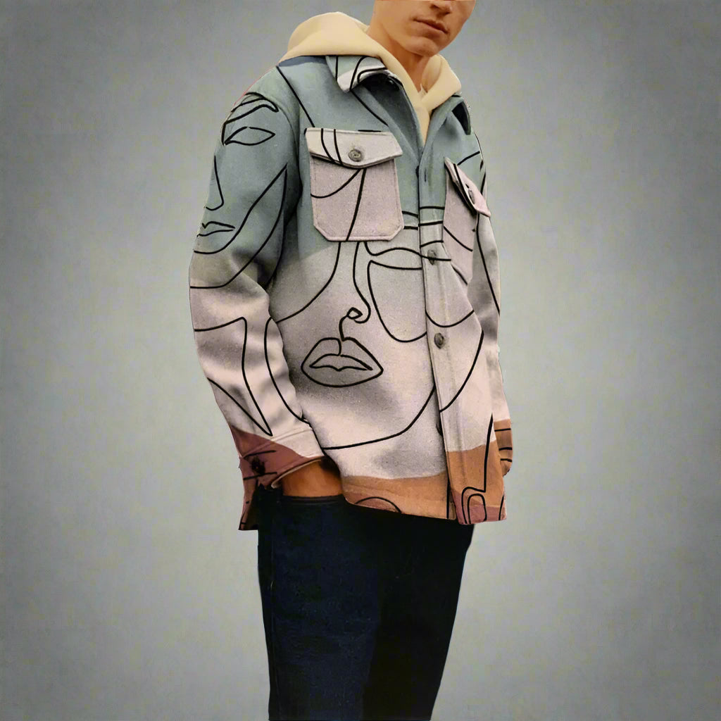 Visionary Muse Oversized Jacket