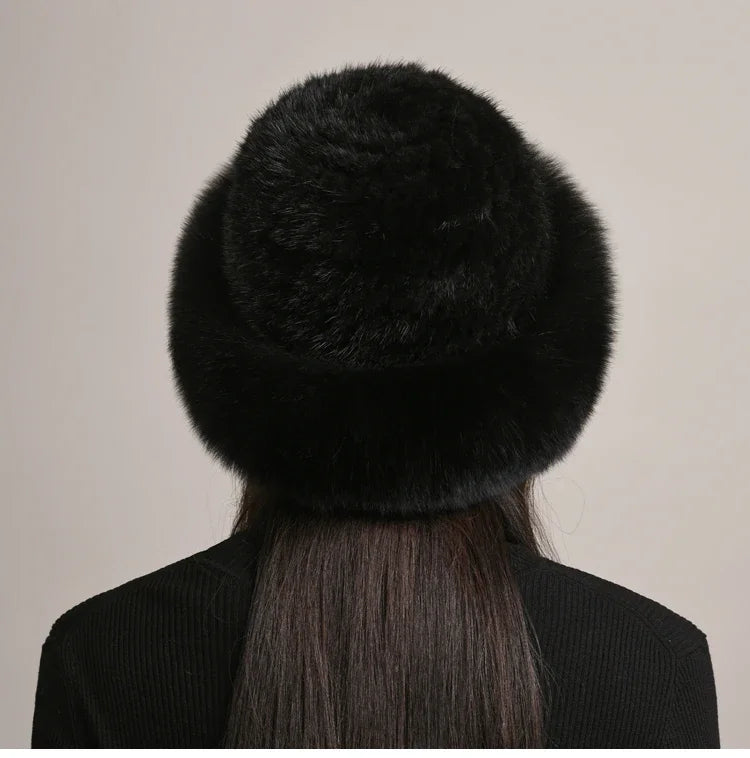 MINOLIA Mink Hat