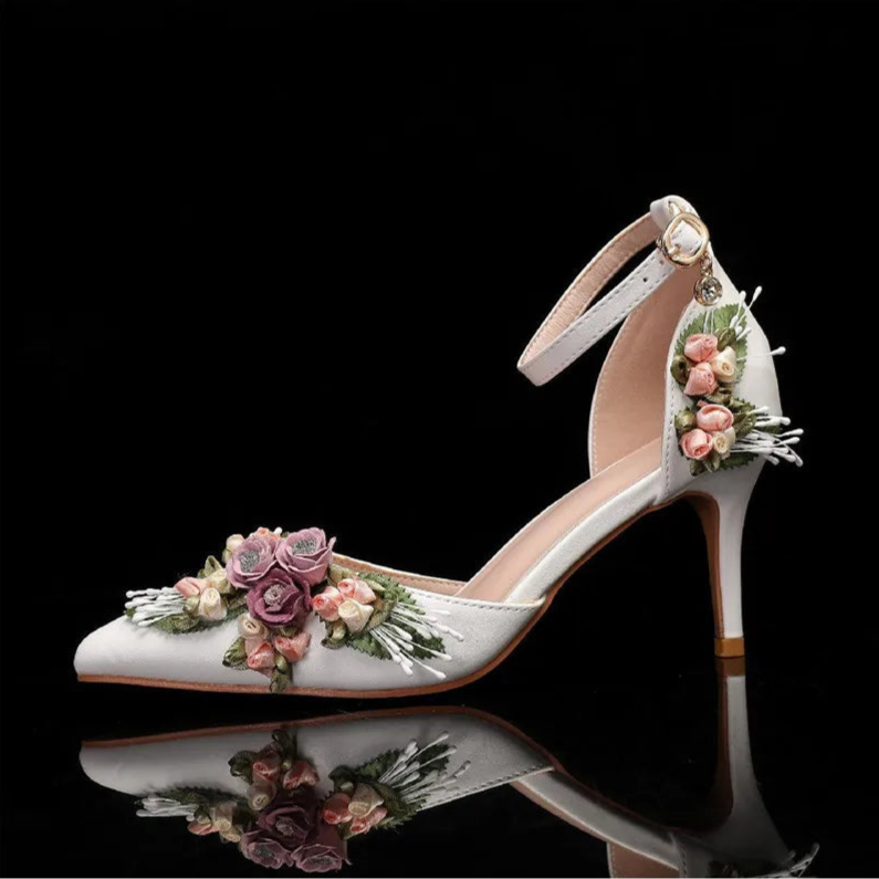 Venetian Petal Floral Stiletto