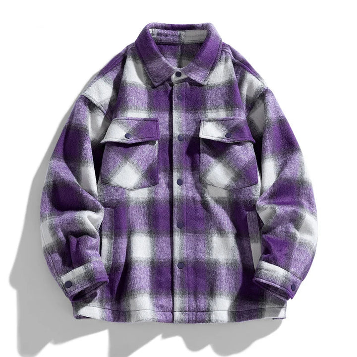 Gridlock Reign Oversized Flannel