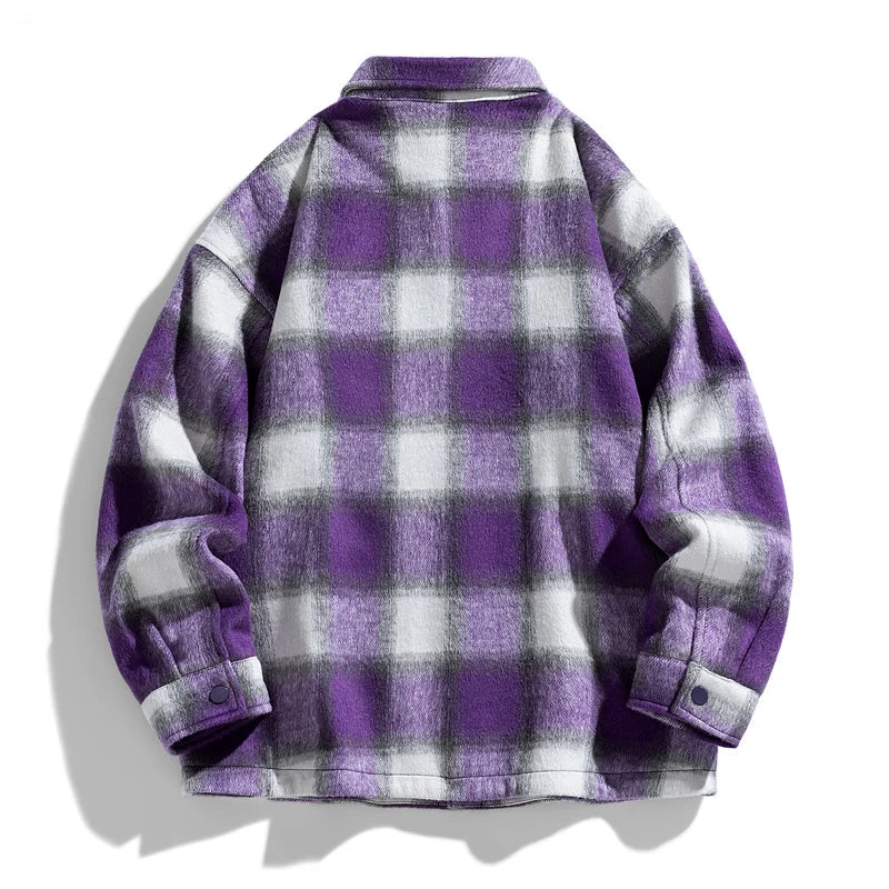 Gridlock Reign Oversized Flannel