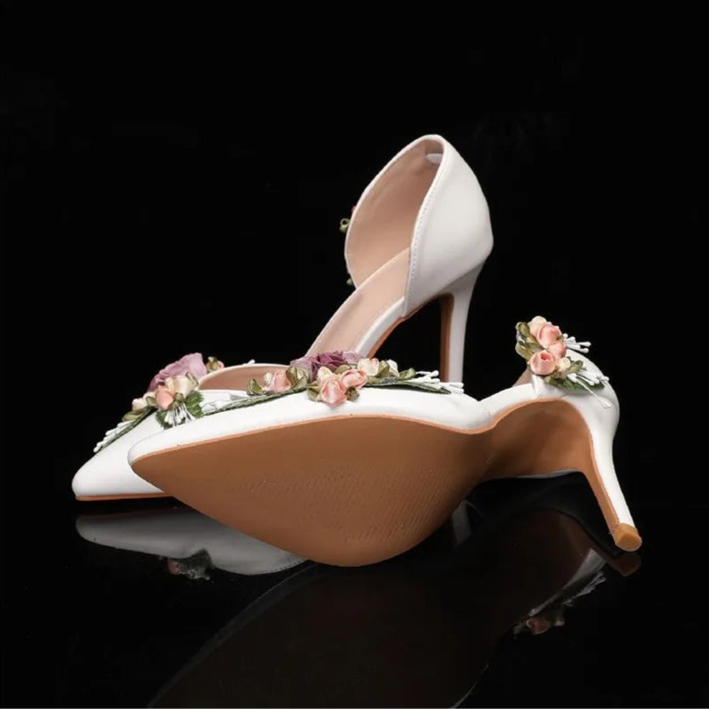 Venetian Petal Floral Stiletto