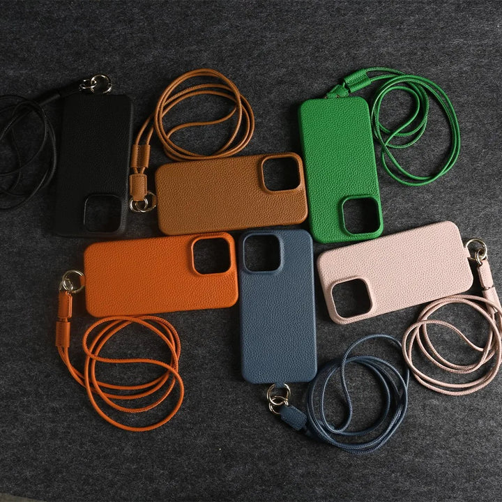 Buckle & Grain Leather Case