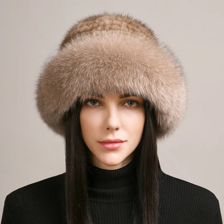 MINOLIA Mink Hat