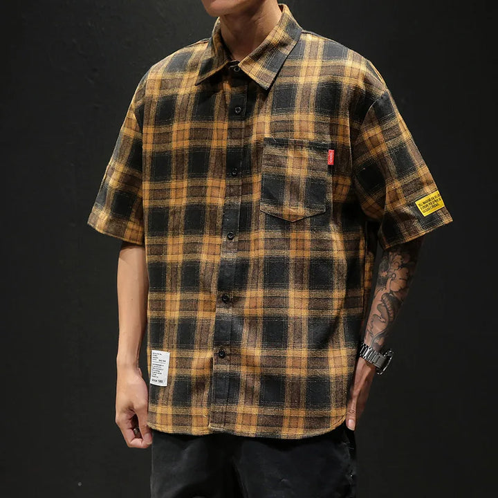 Slateline Grid Plaid Shirt