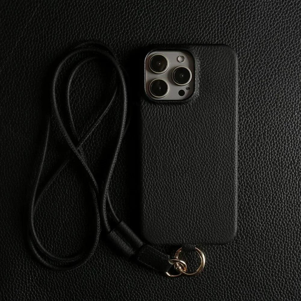 Buckle & Grain Leather Case