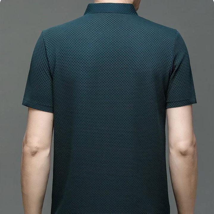 Ridge Knit Polo