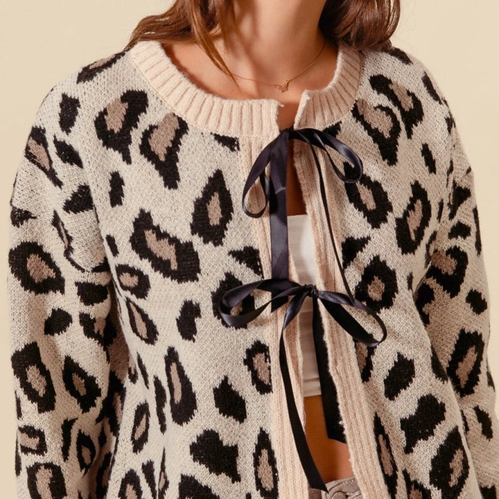 Savanna Muse Leopard Cardigan