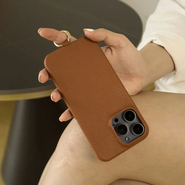 Buckle & Grain Leather Case