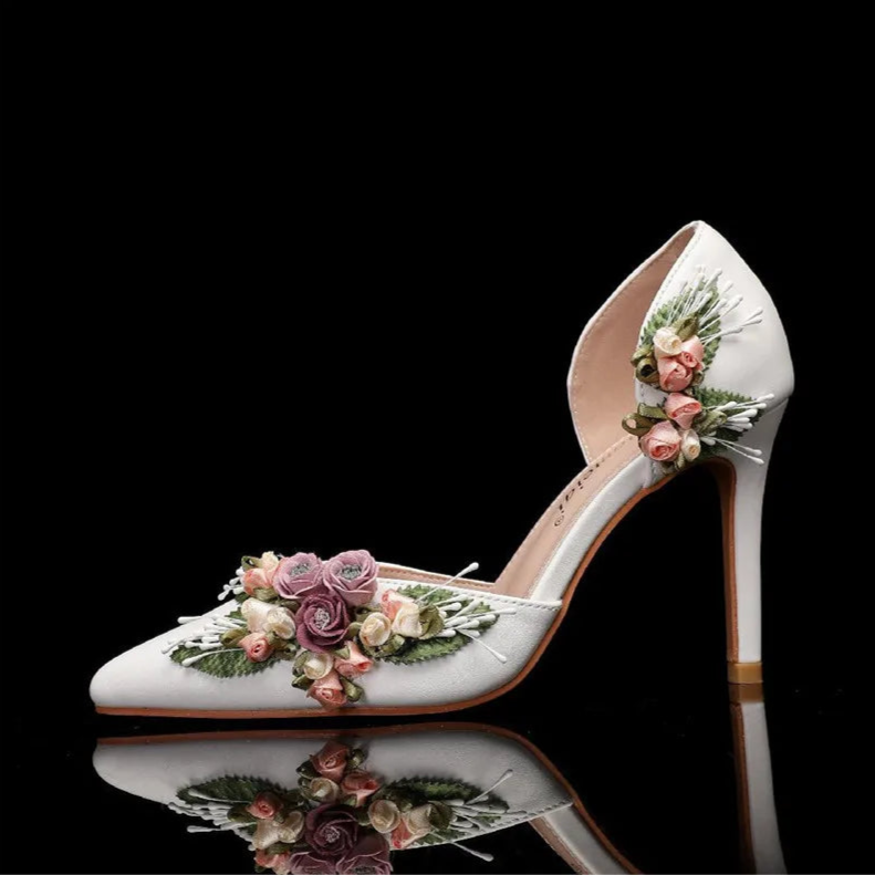 Venetian Petal Floral Stiletto