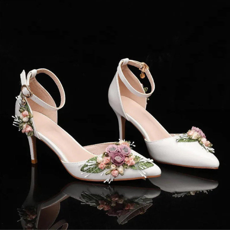 Venetian Petal Floral Stiletto